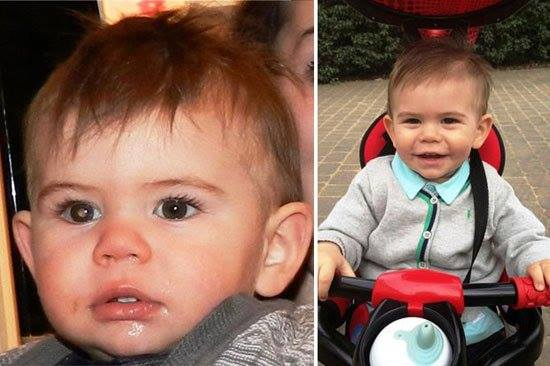 فلاش الكاميرا يكشف إصابة طفل بالسرطان وينقذ حياته